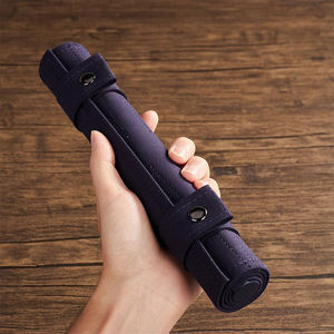 Luxury Suede Microfiber Entertainment <b>Backgammon</b> Game Travel Portable Foldable Customized Roll-Up Chess <b>Backgammon</b> <b>Set</b> - Product Image 5