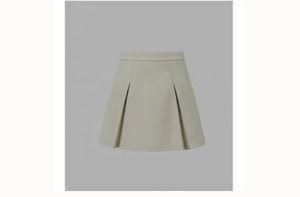 กระโปรงนักเรียนหญิงแบบจีบสไตล์เกาหลี - Product Image 1