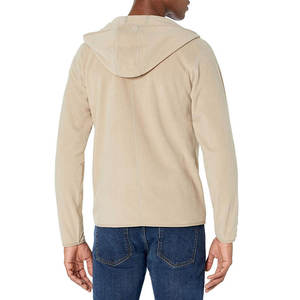 Sweat à capuche demi-zip pour homme de haute qualité, streetwear décontracté, léger, en polaire, avec poches latérales, facile à utiliser, confortable, doux et respirant - Product Image 2