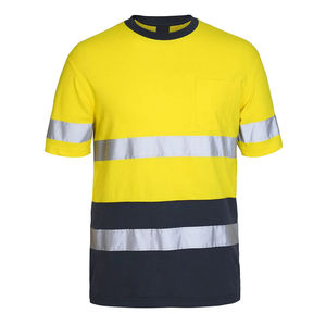เสื้อยืดสะท้อนแสงแบบ Hi-Vis น้ำหนักเบา ทนทาน เหมาะสำหรับงานก่อสร้างและงานรักษาความปลอดภัย - Product Image 1