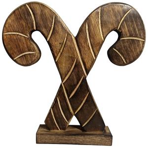 Árbol de Navidad de madera Decoraciones colgantes Artículo al por mayor Artesanía India Diseño de cabaña Acabado Diseño vintage Producto superior - Product Image 1