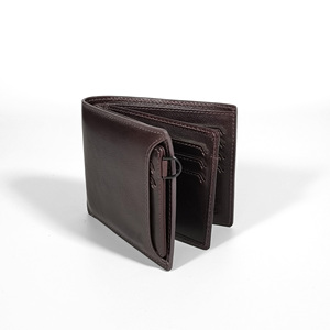 Castello Men's Bi-Fold <b>Wallet</b> High Quality Genuine Vegetable Tanned Waxy Leather Open Closure Detachable Card Holder Polyester - Product Image 2