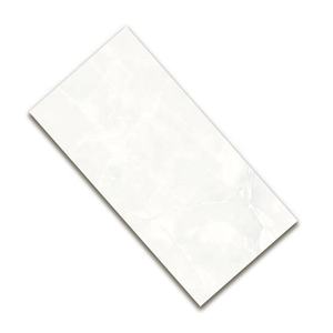 Carreaux de sol en céramique de marbre vitrifié blanc pur de luxe 600x1200 mm 60 X 120 cm pour le sol du salon - Product Image 1