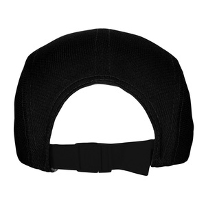 Black Baseball <b>Cap</b> with 3D Embroidered Logo OEM ODM Black Sports <b>Cap</b> Breathable <b>Quick</b> <b>Dry</b> Outdoor Running Hat - Product Image 5