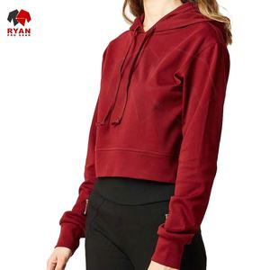 Ryan Pro Gear – Nouveaux sweats à capuche pour femmes, crop top respirant et élégant, couleur personnalisée, grandes tailles, services OEM et ODM - Product Image 6