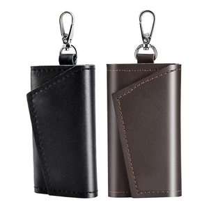 Portefeuille porte-clés en cuir PU multifonctionnel, taille personnalisée, qualité exceptionnelle, directement de l'usine, origine Inde. - Product Image 1