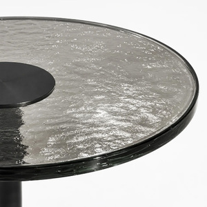 New Design Casted Glass Top <b>side</b> <b>Tables</b> Handmade Living Room Furniture <b>Round</b> Top Metal <b>Side</b> <b>Tables</b> - Product Image 3