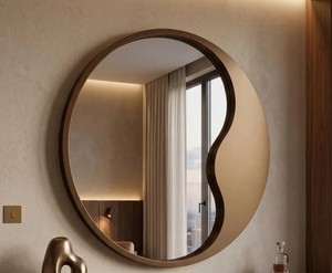 Miroir mural concave décoratif moderne - Product Image 1