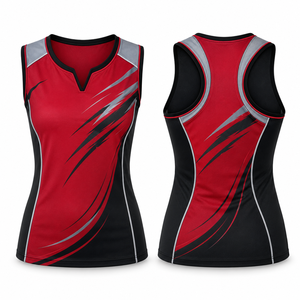 Débardeur dos nageur MEGAMAPLE pour femme, coloris dégradés, séchage rapide, tricoté, imprimé par transfert thermique, col rond, polyester - Product Image 1