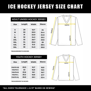 Camiseta de Hockey sobre Hielo Personalizada para Hombre, Cuello Redondo, Manga Larga, Impresión Sublimada, Transpirable, Absorbe la Humedad, 100% Poliéster, Negro, Rojo, Blanco - Product Image 6