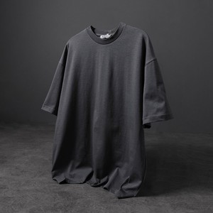 Camiseta Oversize de Punto Transpirable Personalizada para Hombre, Tallas Grandes, Primavera-Verano, Venta al por Mayor Directa de Fabricantes, con Letras Góticas - Product Image 2