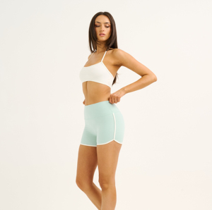 Pantalones Cortos de Verano para Mujer, Cintura Alta, Corte Holgado, Logotipo Personalizado, Ecológicos, de Secado Rápido y Transpirables - Product Image 2