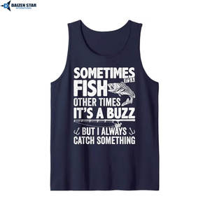 Camisetas de Tirantes de Algodón Tejidas a Medida para Hombre, Sin Mangas, para Gimnasio, Marca Privada, Ropa Deportiva de Verano, Transpirable y de Secado Rápido - Product Image 5