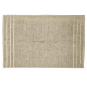 Tapis de bain classiques en coton, rectangulaires, antidérapants avec base en caoutchouc, épaisseur moyenne, à poils ras, pour salle de bain - Product Image 4