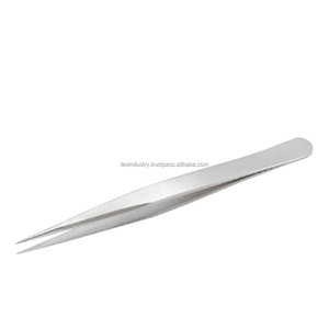 Pinzas profesionales de acero y plástico con linterna de grado DIY para cirugía y joyería-Venta al por mayor de fábrica - Product Image 1