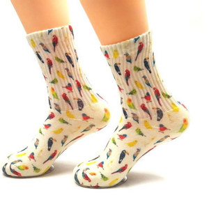 Calcetines de Sublimación de Color Sólido Hechos en Pakistán, Servicio OEM, Bajo MOQ - Product Image 1
