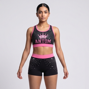 Conjuntos de Calentamiento Personalizados con Pedrería para Australia y Canadá, Sublimación, Poliéster, Ropa de Práctica para Adultos, Servicio OEM - Product Image 2