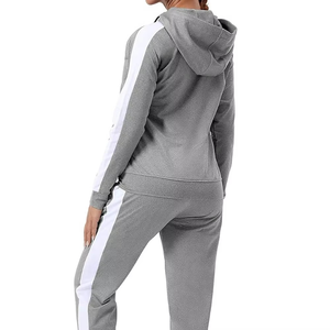 Conjunto Deportivo de Forro Polar Transpirable de Poliéster/Algodón con Estampado Sólido para Verano, Cuello Alto, Cintura Elástica, Logotipo Frontal, 2 en 1 - Product Image 6