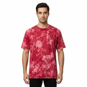 Camiseta de Alta Calidad Personalizada, 250 g/m², 100% Algodón, Lavado Ácido, Corte Regular, Estilo Vintage Desgastado, para Hombre, para Todas las Temporadas - Product Image 1