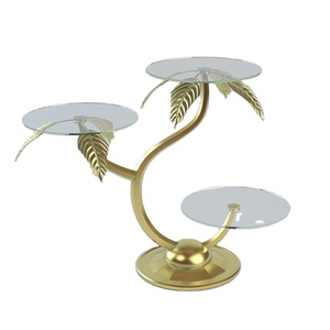 ท่อโลหะยืนเค้ก3ชั้นตกแต่งยืนเค้ก - Product Image 1