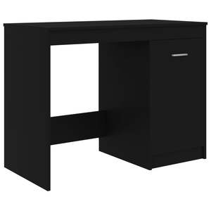 Escritorio rectangular negro para computadora de 39.4x19.7x29.9 pulgadas de madera de ingeniería - Product Image 2