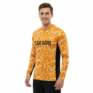 เสื้อยืดพิมพ์ลายแขนยาวพิมพ์ลายตามสั่งมีสไตล์ - Product Image 3