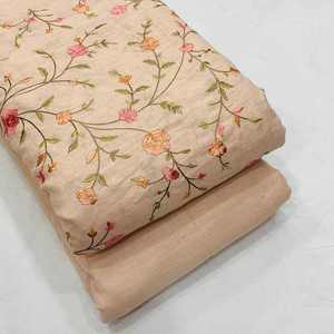 Tissu en Chiffon Brodé Malty Dobby 100% Polyester Respirant Écologique pour Mariage, Couleurs Personnalisées, Fournisseur Textile Export - Product Image 2