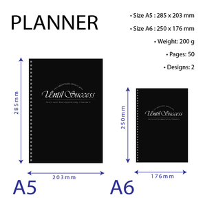 Cuaderno diario y semanal encuadernado en espiral personalizado estilo impreso con cubierta de papel caja de Color embalaje 50 hojas para regalo - Product Image 2
