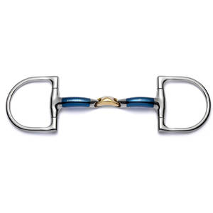 Diseño de ceja fija para una mejor guía lateral, bocados para caballo ligeros de alto rendimiento para uso en arena. - Product Image 6