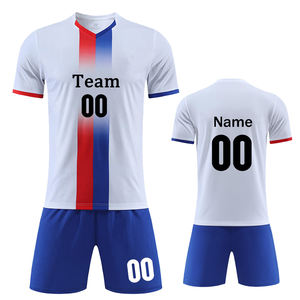 Vêtements de football respirants de style nouveau en gros, service OEM, design personnalisé, matière douce, tenue d'entraînement, uniforme de football - Product Image 5