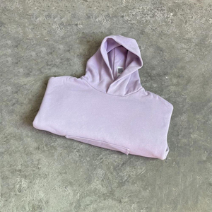 Hoodie Boxy en Coton Double Couche French Terry Personnalisé 400 g/m² Streetwear Lourd Coupe Courte Homme 500 g/m² Grande Taille - Product Image 3