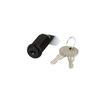 Serrure à came en zinc moulé sous pression avec finition chromée et nickelée pour usage hospitalier et résidentiel