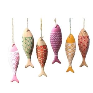 [VENTA EXITOSA] Escultura de Madera Tallada en Forma de Pez, Decoración Art Deco para Mesa, Ecológica, para Hogar u Oficina, Regalo para Baby Shower o Aniversario - Product Image 1