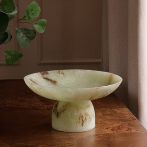Bol à salade en résine artisanale de qualité supérieure, bol décoratif pour servir des fruits, pour la maison, l'hôtel, la restauration, la vaisselle de table - Product Image 2