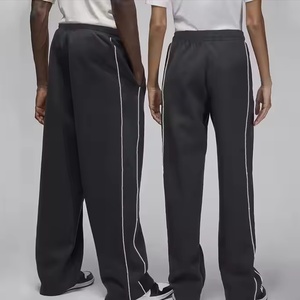 Latest Design Quality Casual Sweat Men Streetwear Straight Leg Loose Sports Training Joggers Sweatpants - Product Image 4