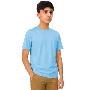 เสื้อยืดเด็กแบบพื้นฐาน ผ้าฝ้ายนุ่มน้ำหนักเบา ใส่ได้ทุกวัน - Product Image 1