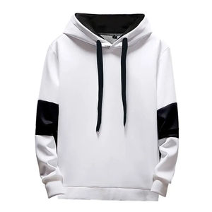 Trendy <b>Mens</b> Hoodie Set Colorblock <b>Pullover</b> Hooded Sweatshirt Drawstring Jogger Pants Casual Tracksuit Streetwear Gym Lounge - Product Image 1