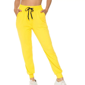 2026 Famous Designer Women's Winter Trouser Elastic Waist Flat Front Canvas Polyester/Cotton <b>Blend</b> High Quality cheap price - Product Image 2