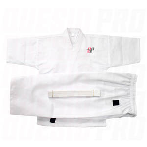 Uniforme de Karate Unisex de Nivel Maestro, Tela para Karate, Kata, Kumite, Entrenamiento, Hapkido, Diseño Tradicional Personalizado - Product Image 5
