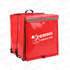BSCI Isolé Thermique Rider <span class=keywords><strong>Express</strong></span> Courrier Sac À Dos Boissons Repas <span class=keywords><strong>Pizz</strong></span> Épicerie Vélo Sac De Livraison De Nourriture pour Moto Fly Ebike - Product Image 4