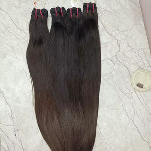 Cabello humano sin procesar indio recién llegado - Product Image 5