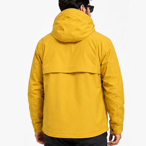 Vêtements chauds à capuche imperméables avec fermeture éclair pour la pêche, veste coupe-vent personnalisée avec logo, veste imperméable Gor Tex, taille plus - Product Image 2