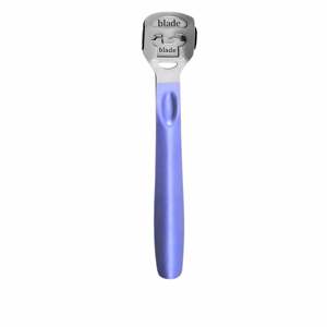 Râpe professionnelle pour les pieds - Éliminateur de callosités en acier inoxydable à poignée plastique unilatérale - Râpe pour peaux dures, talons fendillés, peaux sèches UBI - Product Image 1