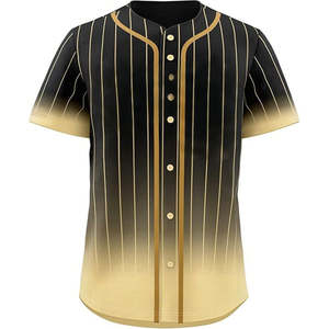 Camiseta de Béisbol de Manga Corta para Invierno/Verano, Precio al por Mayor de Crystal Sports, Bajo MOQ, Alta Calidad, Antibacteriana, de Secado Rápido - Product Image 2