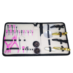 Outils et kits d'extension de cheveux pour salon, accessoires, pinces en acier inoxydable, légères, de haute qualité, prix raisonnable pour un usage domestique - Product Image 4
