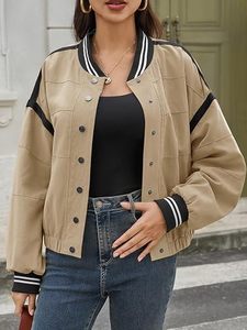 Chaqueta Bomber Blanca Personalizada para Mujer, Precio al por Mayor, con Patrón de Perlas Zeta Phi Beta, Cierre de Cremallera, Chaqueta Corta para Chicas - Product Image 3