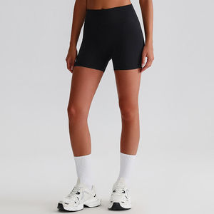 2026 Latest Design Custom Logo Women's High Waist Print Sports Shorts Peach Hip <b>Tight</b> Breathable Quick-Drying Yoga Pants for - Product Image 4