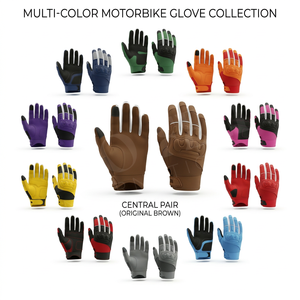 Premium Quality Motocross Riding <b>Gloves</b> Anti Slip <b>Touchscreen</b> Motorcycle Cycling Protective Gear Full Finger Sports Custom Logo - Product Image 1