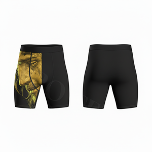Pro Felt Custom Clothing MMA Apparel Solid Plain Color Compression Shorts Gym Training Fighting Comfortable Breathable Shorts - Product Image 5