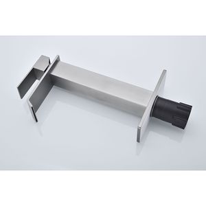 Grifo de lavabo monomando con caño en cascada para baño - Product Image 2